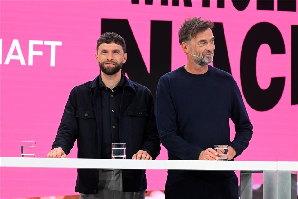 Thomas Müller und Jürgen Klopp sind als TV-Experten bei der WM. (Archivbild)Felix Hörhager/dpa
