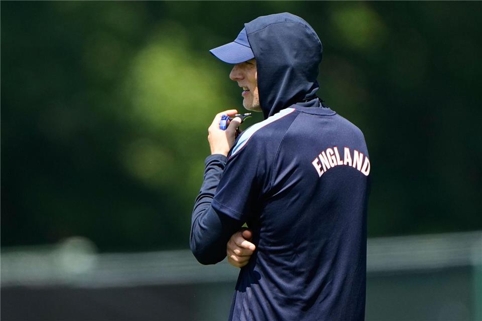 Thomas Tuchel bei der Vorbereitung auf Argentinien.Charlie Riedel/AP/dpa