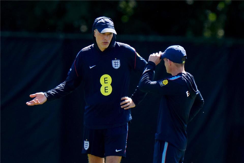 Thomas Tuchel hat eine Erfolgsklausel in seinem England-Vertrag. Bradley Collyer/PA Wire/dpa