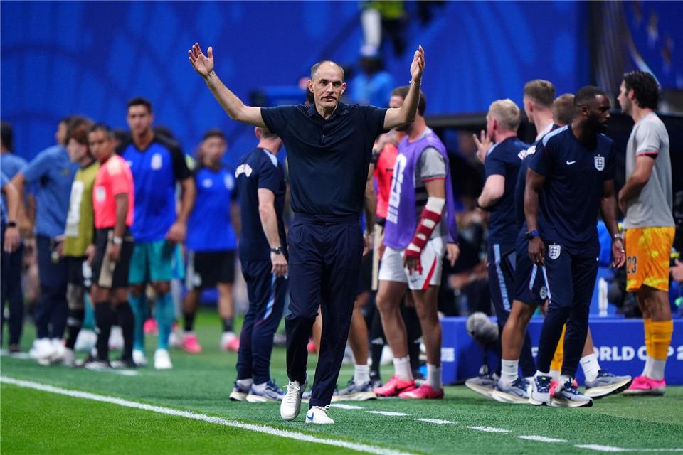 Thomas Tuchel steht in der Kritik. Bradley Collyer/PA Wire/dpa