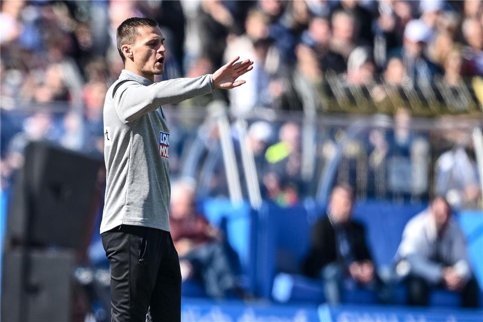 Thomas Wörle ist wohl nicht mehr Trainer des SSV Ulm.Harry Langer/dpa