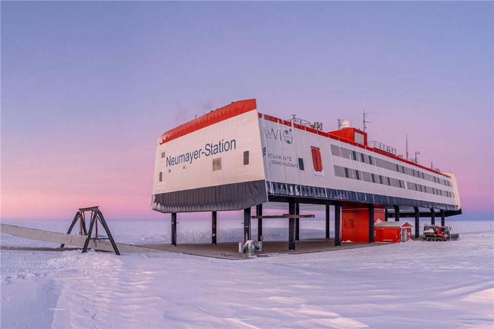 Thorben Koeppen war mehr als ein Jahr Koch auf der Neumayer-Station III in der Antarktis. (Archivbild)Michael Trautmann/Alfred-Wegener-Institut/dpa