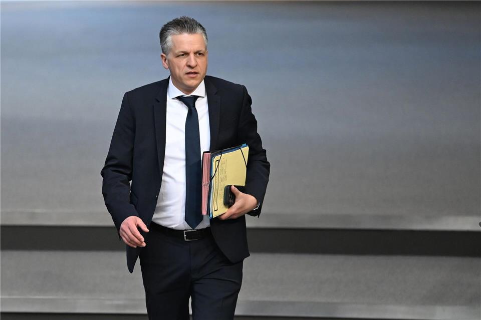 Thorsten Frei kehrt vom Aktenjob im Kanzleramt zurück in den Bundestag, um dort die mächtige Unionsfraktion zu führen. (Archivbild)Markus Lenhardt/dpa