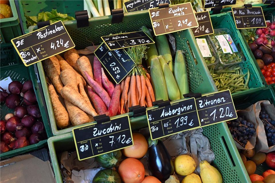 Thüringen ist aus Sicht von Landwirtschaftsministerin Colette Boos-John (CDU) inzwischen ein „Bio-Wachstumsland“. (Symbolbild)Bernd Settnik/dpa-Zentralbild/dpa