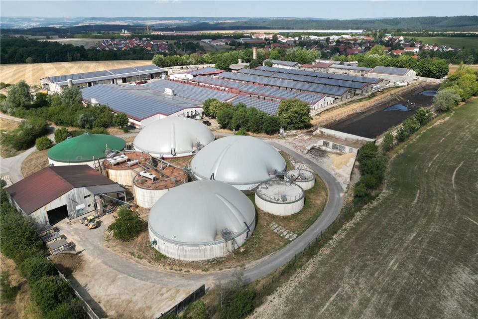 Thüringens Energieminister will Unterstützung für Betrieb kleiner Biogasanlagen (Archivbild) Bodo Schackow/dpa