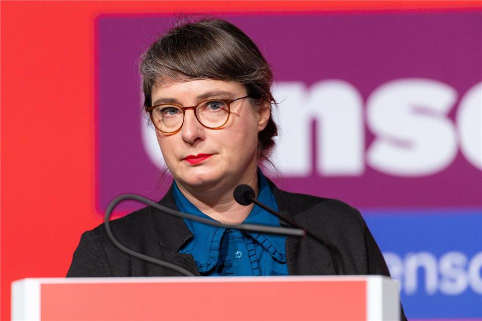 Thüringens Linke will nicht einfach Mehrheitsbeschafferin sein, sagt Linken-Landesvorsitzende Ulrike Grosse-Röthig. Michael Reichel/dpa