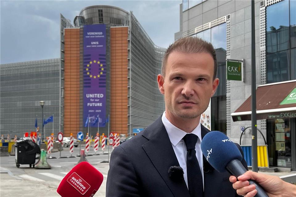 Thüringens Minister Gruhner sieht großes Potenzial bei EU-Geldern. (Archivbild)Niklas Graeber/dpa