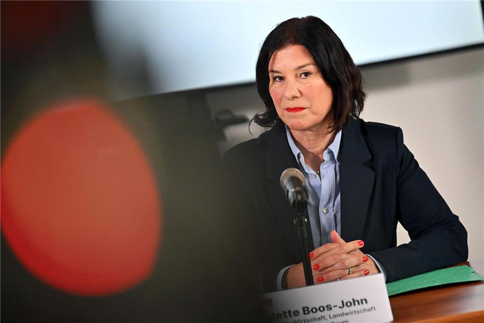 Thüringens Wirtschaftsministerin nach Konjunkturprognose besorgt. (Archivbild)Martin Schutt/dpa