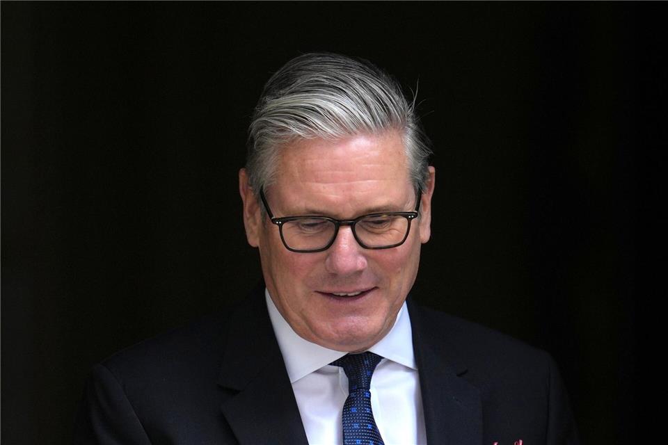 Tief in der Krise: Der britische Premierminister Keir Starmer. (Archivbild)Kin Cheung/AP/dpa