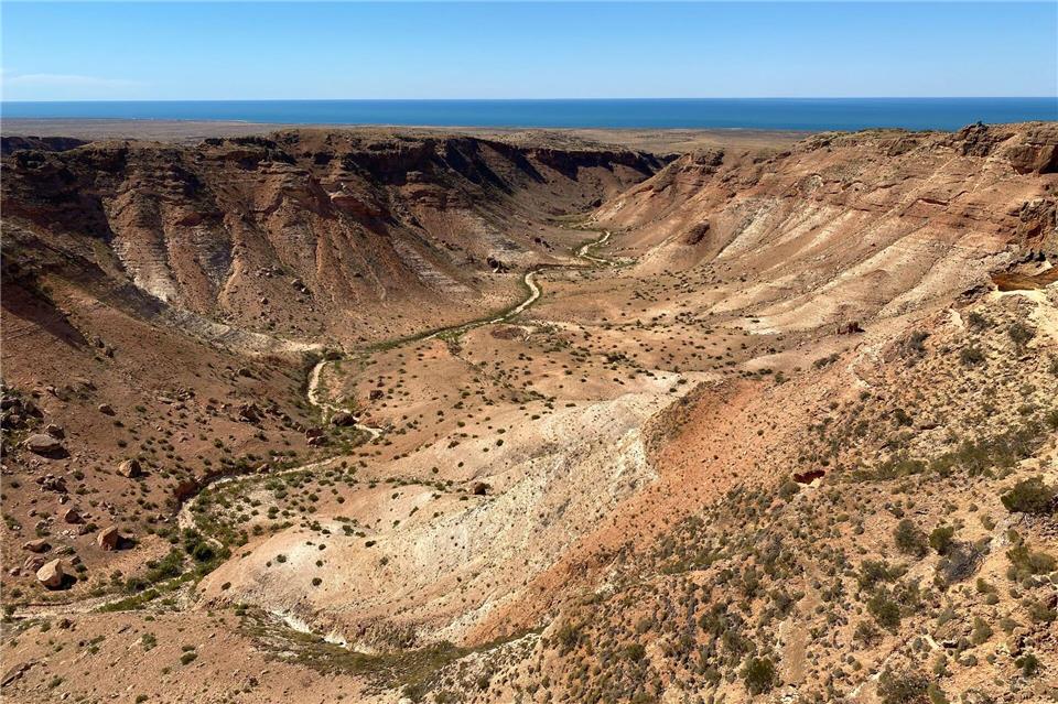 Tiefster Einschnitt im Cape Range National Park: der Charles Knife Canyon.Stefan Weißenborn/dpa-tmn