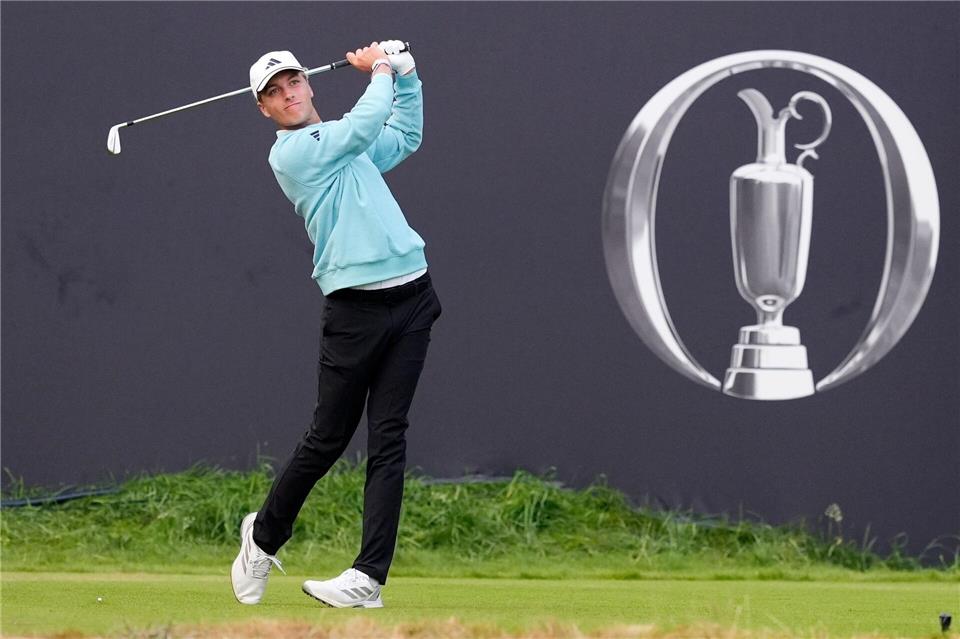 Tiger Christensen spielte zwei 75er-RundenPeter Byrne/PA Wire/dpa