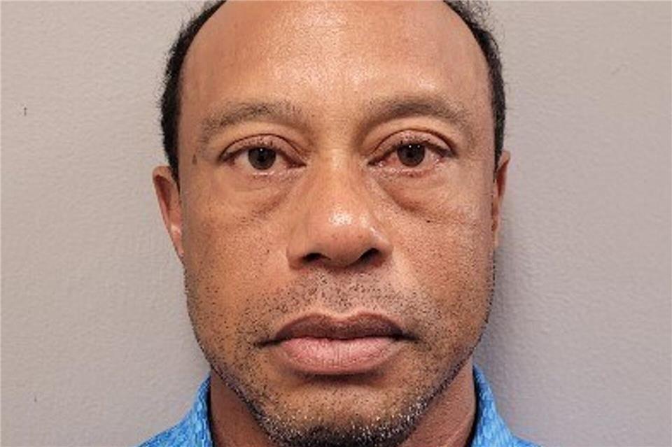 Tiger Woods kam gegen Kaution frei. Uncredited/Martin County Sheriff’s Office/dpa