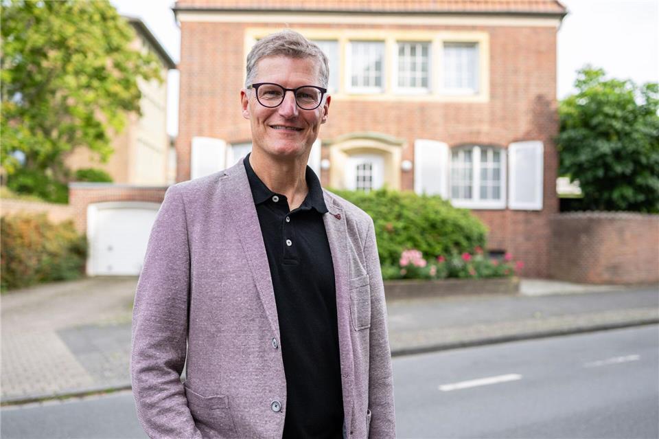 Tilman Fuchs ist der erste grüne Politiker an der Spitze des Münsteraner Rathauses. (Archivbild)Guido Kirchner/dpa