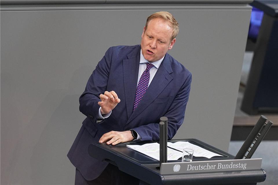 Tilman Kuban räumt dem Klimaschutz keinen Vorrang mehr ein. (Archivbild)Michael Kappeler/dpa