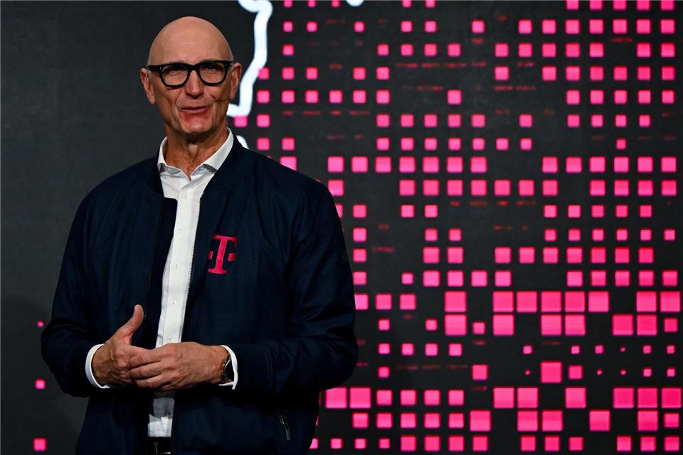 Tim Höttges, Vorstandsvorsitzender der Deutschen Telekom AG.Sven Hoppe/dpa