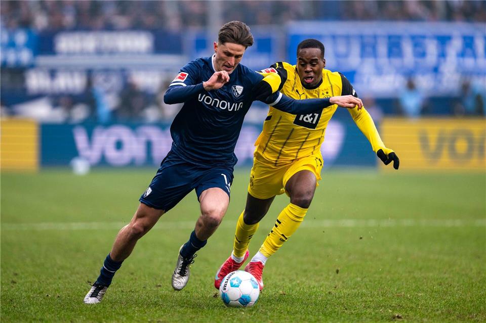 Tim Oermann wechselte erst im Sommer von Bochum nach Leverkusen.David Inderlied/dpa