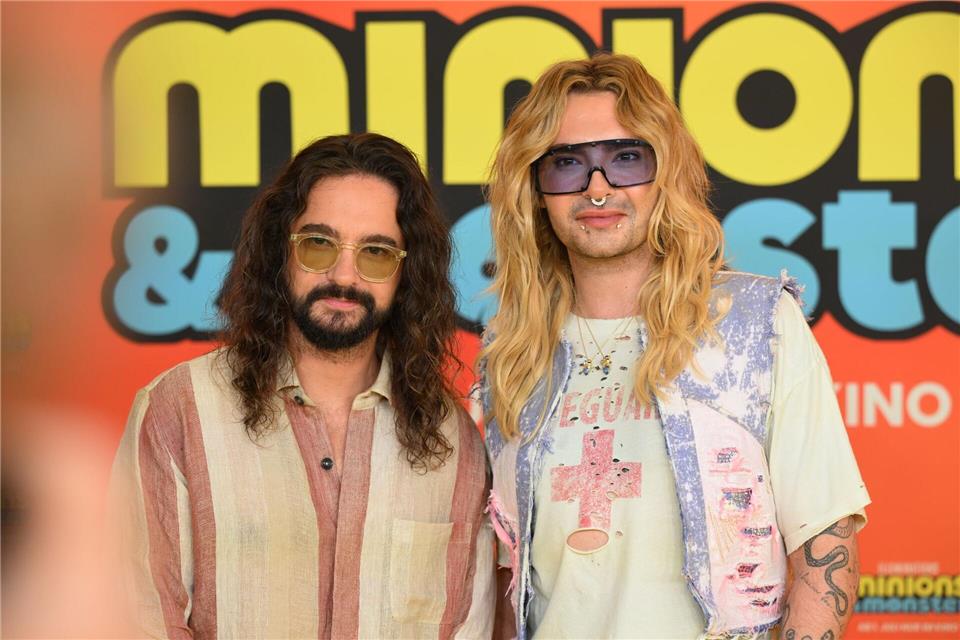 Tim und Bill Kaulitz haben in dem neuen Minions-Film je eine Sprecherrolle. (Archivbild)Felix Hörhager/dpa