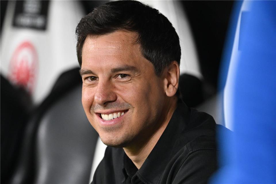 Timmo Hardung und Eintracht Frankfurt setzen auf die eigene Jugend (Archivbild).Arne Dedert/dpa