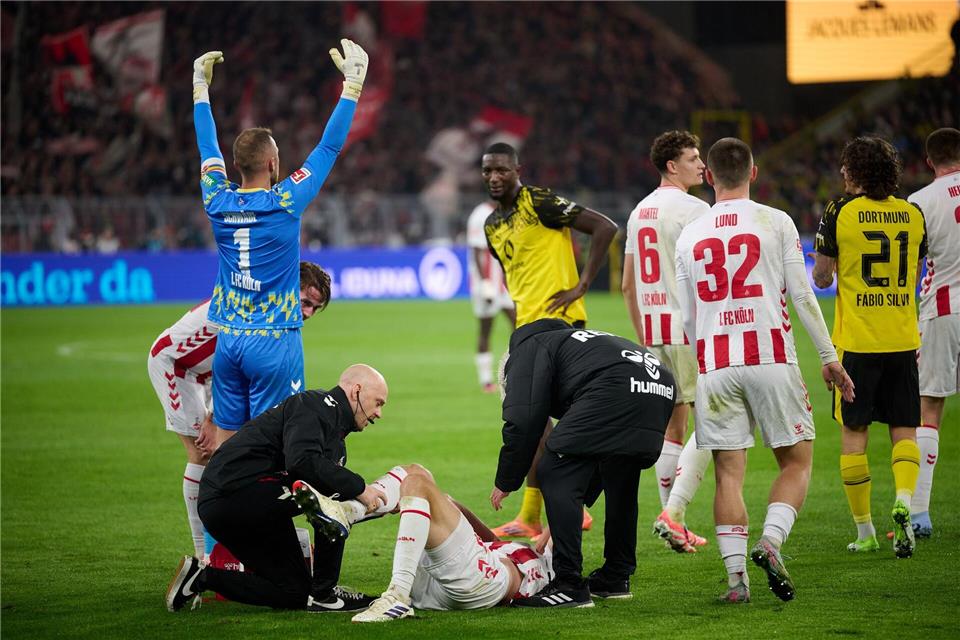 Timo Hübers hat sich schwer verletzt.Bernd Thissen/dpa