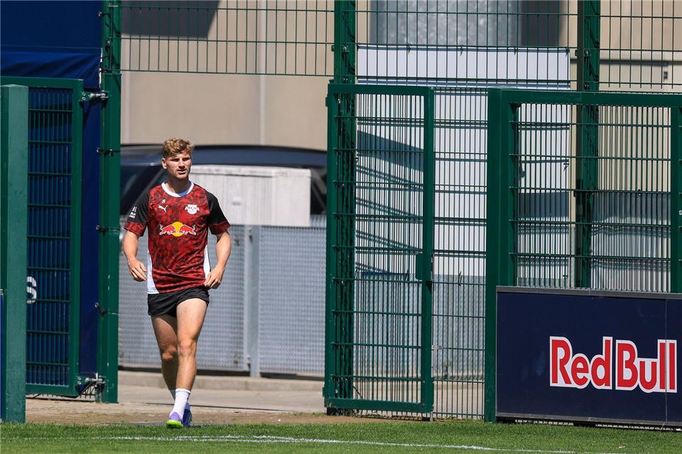RB Leipzig will Top-Serie gegen Aufsteiger ausbauen Timo Werner von RB Leipzig) kann gegen Köln auf einen Kaderplatz hoffen. (Archivbild).Jan Woitas/dpa