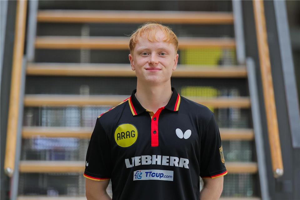 Tischtennis-Profi Andre Bertelsmeier.Rolf Vennenbernd/dpa