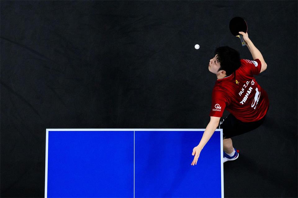 Tischtennis-Star Fan Zhendong. Tom Weller/dpa