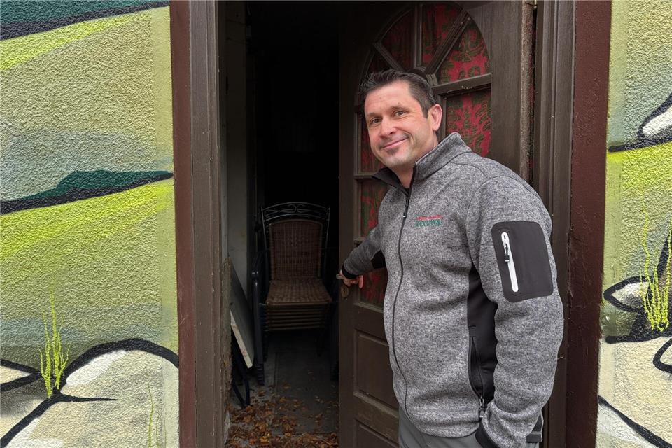 Tobias Beckmann und seiner Familie gehört das alte Haus an der Borkener Straße. Für den BZ-Adventskalender öffnete er nun die Tür.