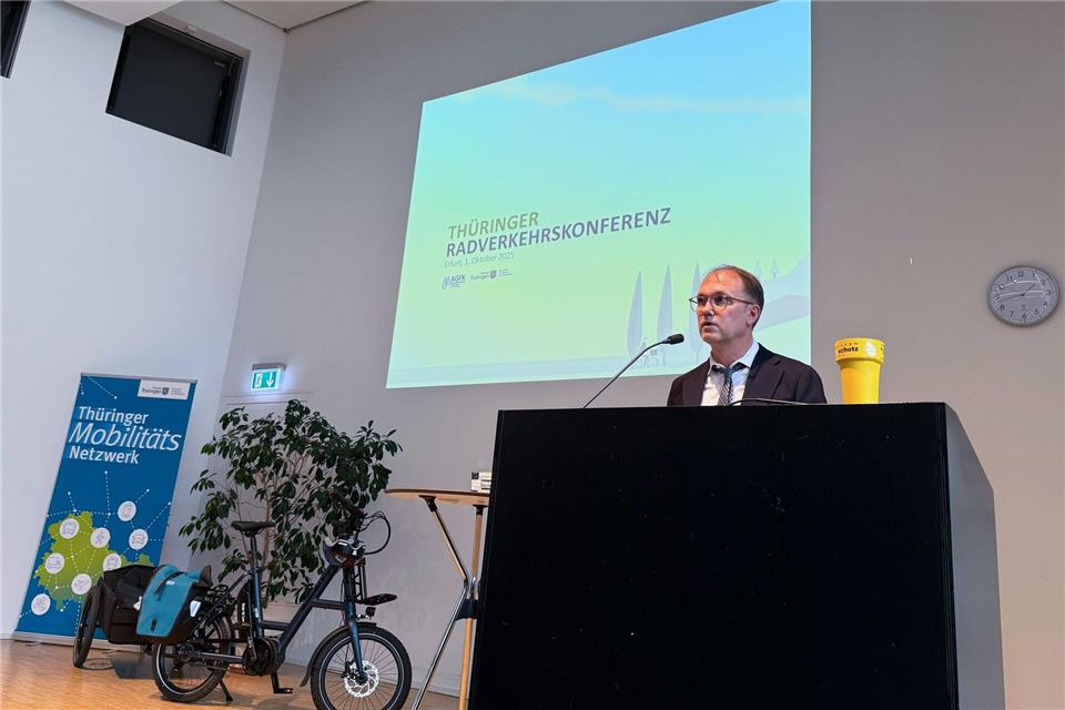 Tobias Knoblich, Staatssekretär im Thüringer Ministerium für Digitales und Infrastruktur, reagiert verhalten auf den Vorschlag. David Hutzler/dpa