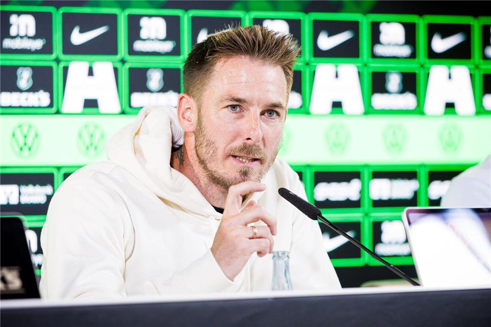 Tobias Strobl ist heiß auf seine Aufgabe beim VfL Wolfsburg.Moritz Frankenberg/dpa