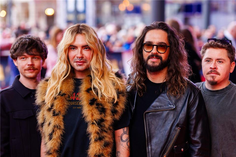 Tokio Hotel mit den Kaulitz-Zwillingen Bill und Tom holte sich im Europa-Park einen Preis ab. (Archivbild)Philipp von Ditfurth/dpa