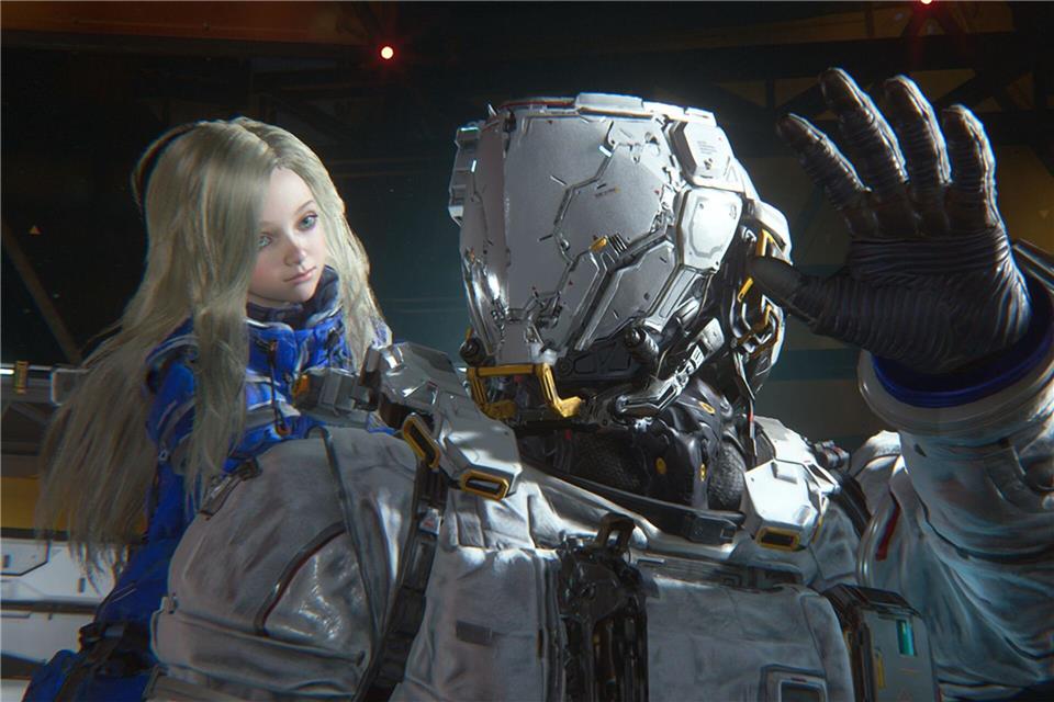 Tolles Team im All: Diana und Hugh.Capcom/dpa-tmn