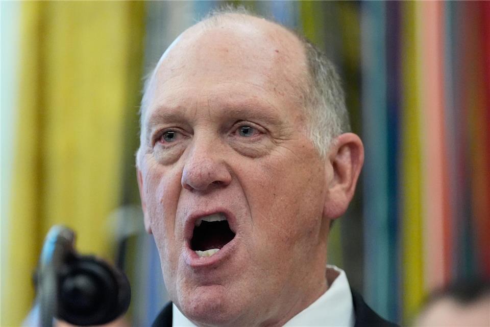 Tom Homan wird vor allem mit der umstrittenen Praxis der Trennung von Eltern und Kindern durch Einwanderungsbehörden in Verbindung gebracht. (Archivfoto)Alex Brandon/AP/dpa