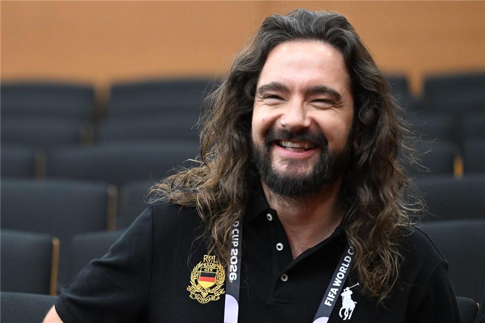 Tom Kaulitz ist bei der diesjährigen Fußball-WM als Reporter im Einsatz. (Archivbild)Federico Gambarini/dpa