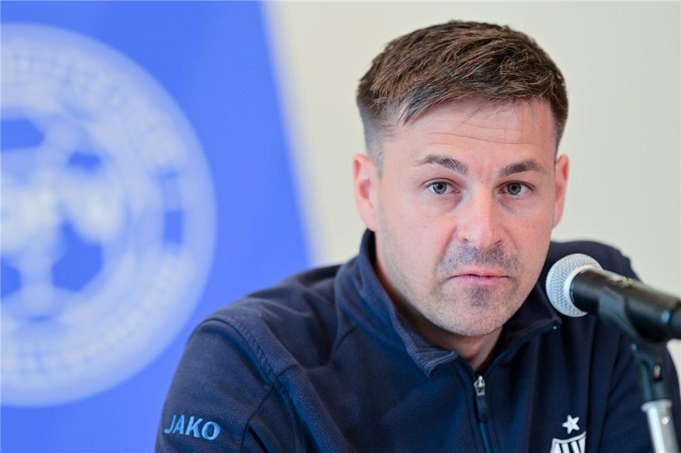 Tommy Haeder vom Chemnitzer FC ist Sprecher der Aufstiegsinitiative. (Archivbild)Sebastian Christoph Gollnow/dpa