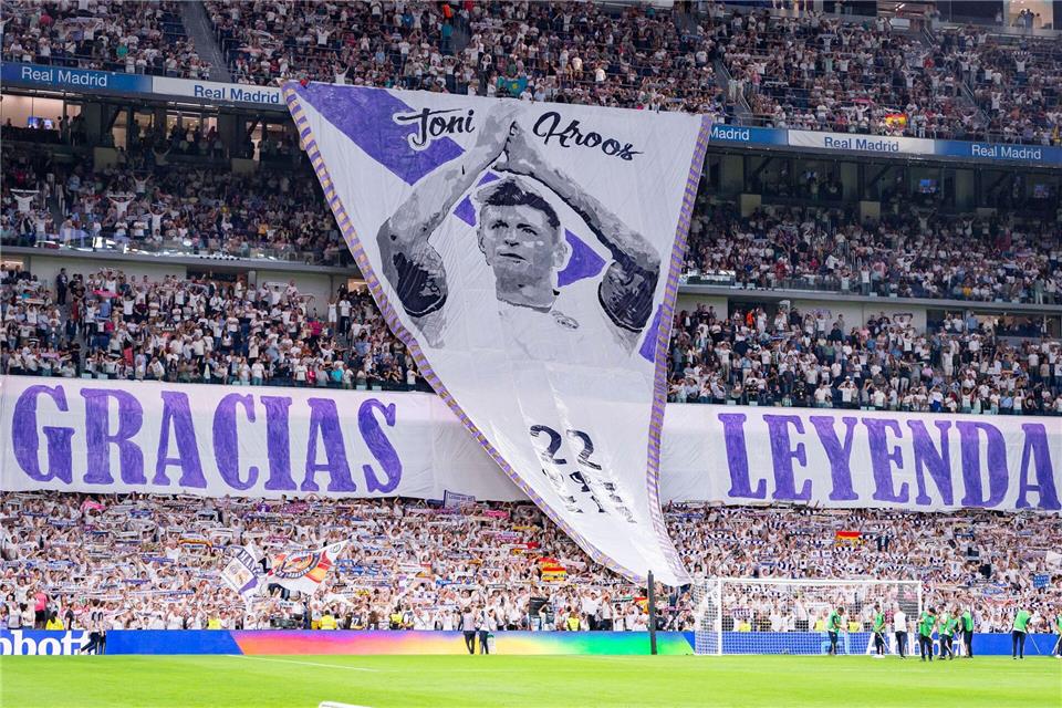 Toni Kroos genießt bei Real Madrid Legendenstatus. (Archivbild)Alberto Gardin/Zuma Press/dpa