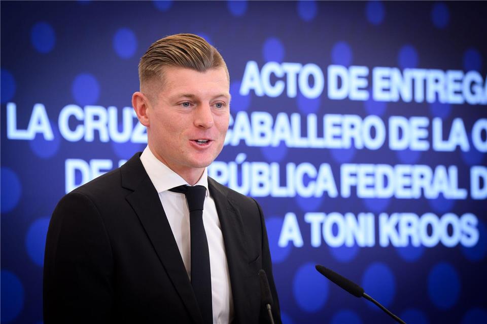 Toni Kroos spricht über den deutschen WM-Auftritt. (Archivbild) Bernd von Jutrczenka/dpa