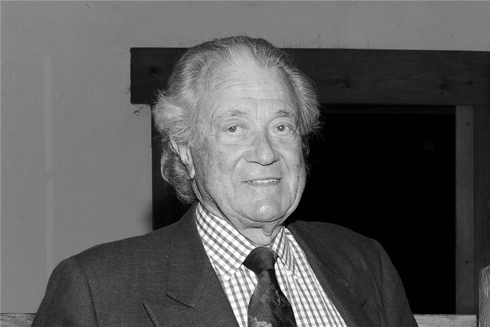 Molkerei-Unternehmer Toni Meggle ist tot  Toni Meggle starb nach Angaben des Unternehmens im Alter von 94 Jahren. (Archivbild)Ursula Düren/dpa