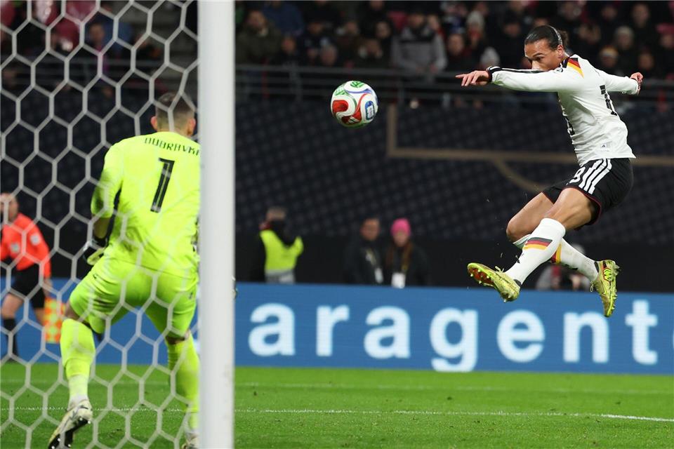 Tore für Deutschland - Leroy Sane Christian Charisius/dpa