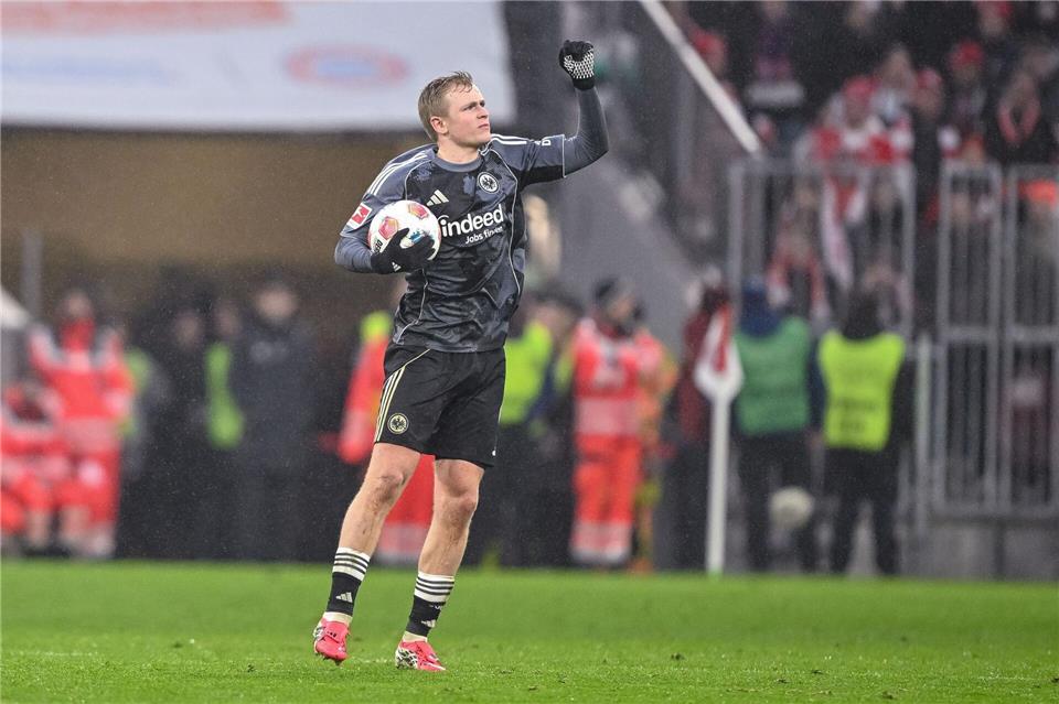 Torschütze beim Comeback: Eintracht-Profi Jonathan Burkardt.Harry Langer/dpa