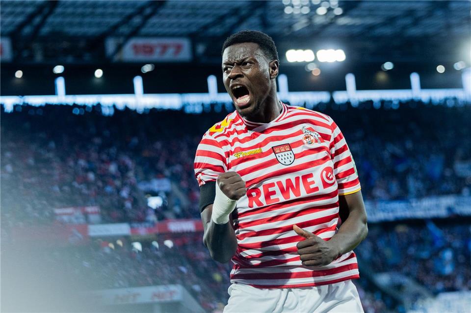 Torschütze zur Kölner 1:0-Führung: Ragnar AcheRolf Vennenbernd/dpa