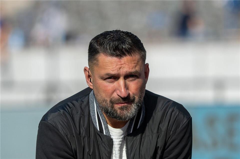 Torsten Mattuschka ärgert sich über das Stadion-Problem. (Archivbild)Soeren Stache/dpa