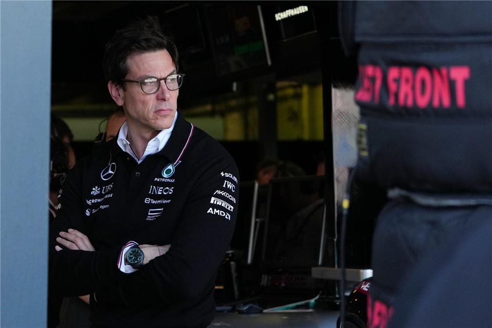 Toto Wolff sucht mit Mercedes nach einem deutschen Formel-1-Fahrer.Asanka Brendon Ratnayake/AP/dpa