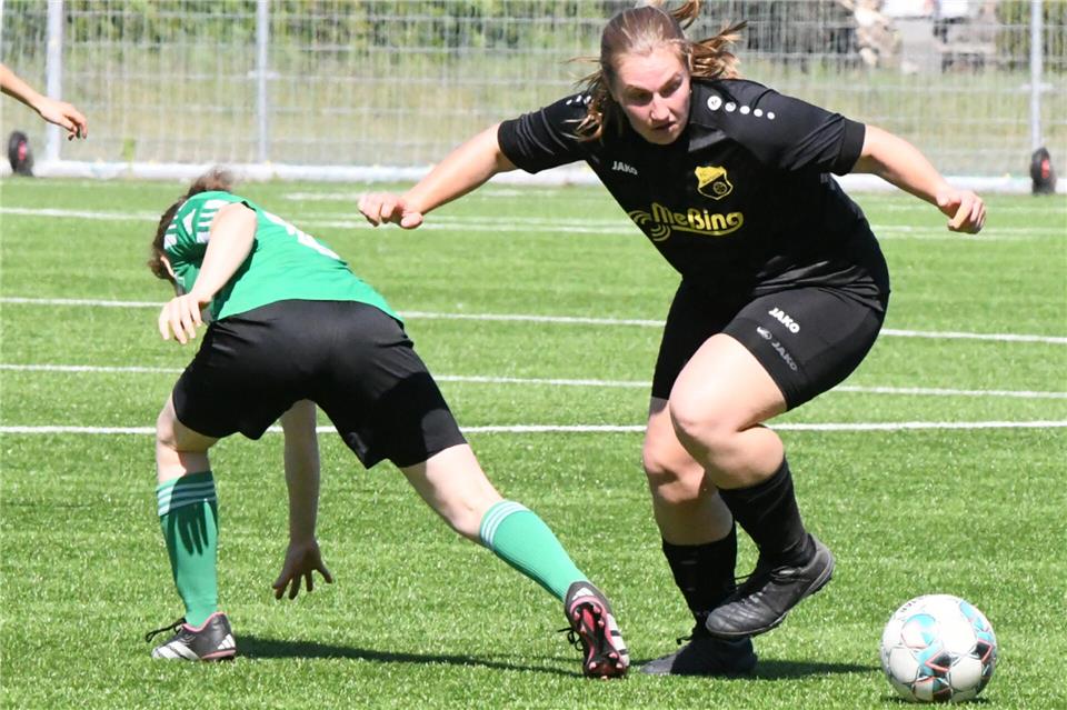 Traf bei der 5:1-Saison-Generalprobe gegen den Bezirksligisten Hemdener SV zweifach: Marbecks Joline Frohne.