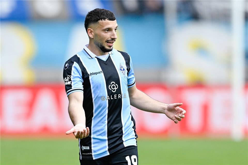 Traf beim Mannheimer Sieg in Köln: Arianit Ferati. (Archivbild)Uwe Anspach/dpa