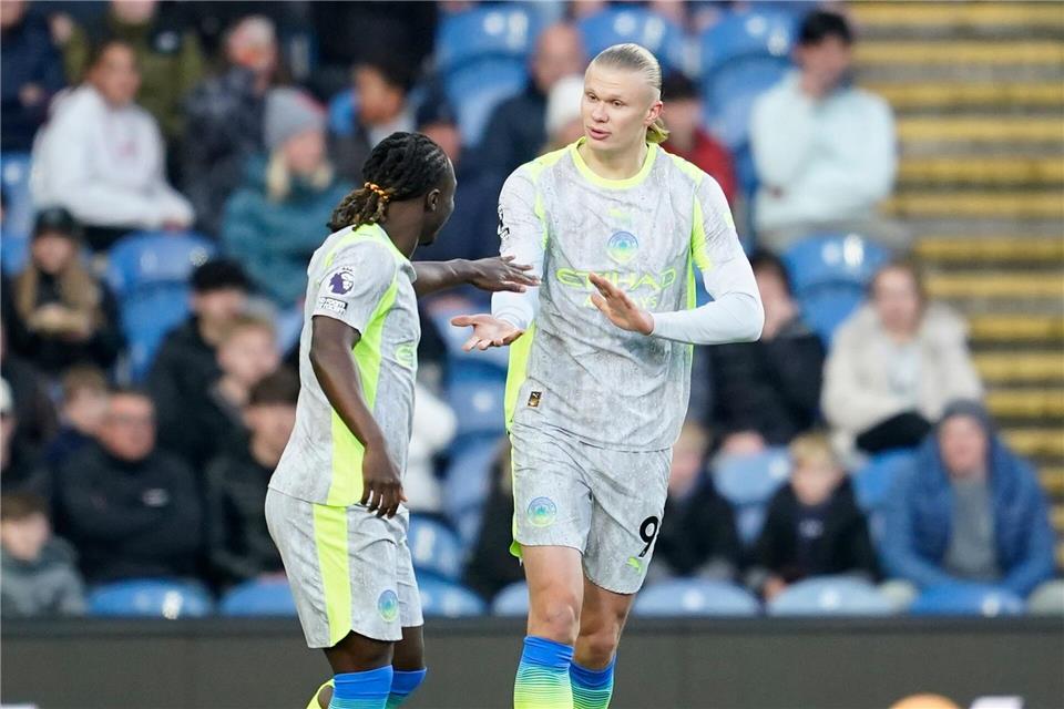 Traf für Man City: Erling HaalandDave Thompson/AP/dpa