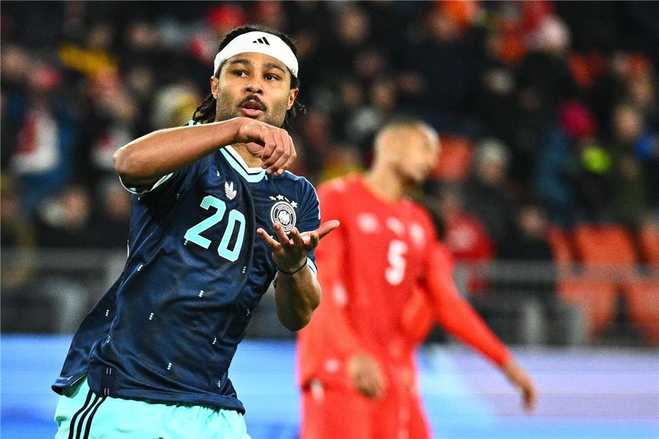 Traf zum 2:2: Serge GnabryTom Weller/dpa