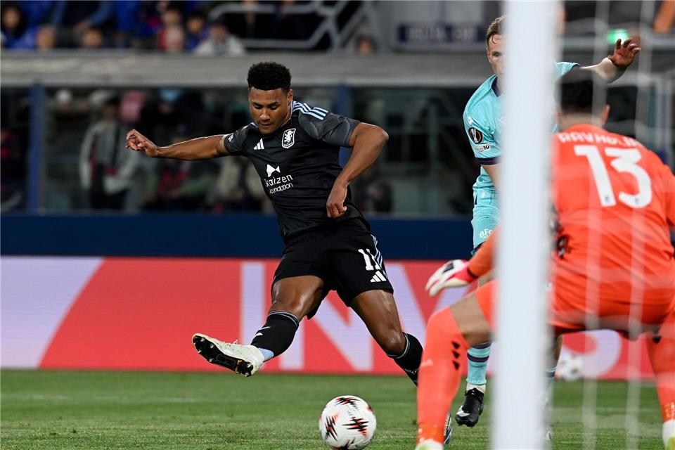 Traf zweimal gegen Liverpool: Ollie Watkins (Archivbild)Gianluca Ricci/PA Wire/dpa