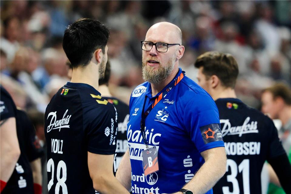 Trainer Ales Pajovic musste anerkennen, dass die SG Flensburg-Handewitt „nicht gut genug“ war. (Archivbild)Frank Molter/dpa
