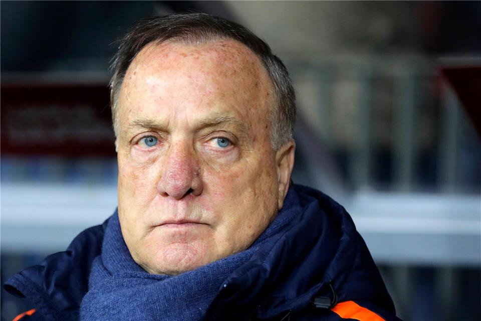 Trainer Dick Advocaat steht mit Curaçao vor der WM-Qualifikation. (Archivfoto)Sergei Grits/AP/dpa
