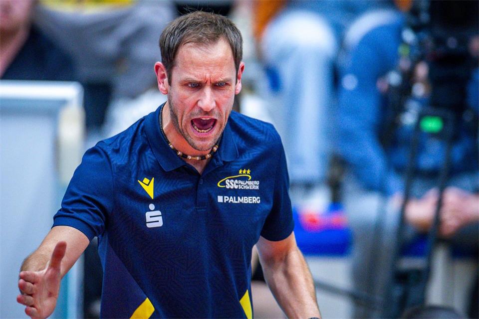 Trainer Felix Koslowski vom SSC Palmberg Schwerin sah einen umkämpften Sieg seines Teams. (Archibild)Jens Büttner/dpa